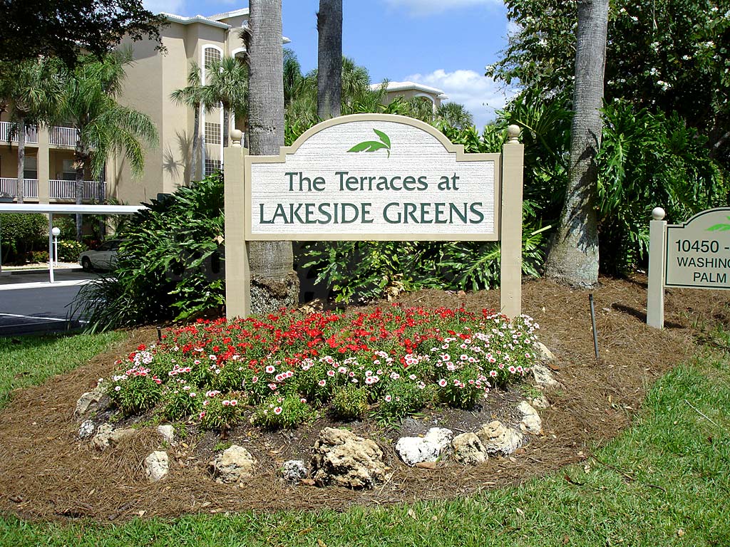 Terraces At Lakeside Greens North Signage